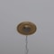 Ekena Millwork Berkshire PVC Ceiling Medallion (Canopies up to 4 1/2"), 10"OD x 3 1/2"ID x 3/4"P, Bright Coat Gold CMP10BEBGL - alternate 7